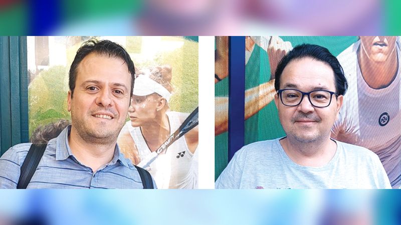 الامارات | سائحان برازيليان يخصصان إجازتهما السنوية للاستمتاع بـ «تنس دبي»