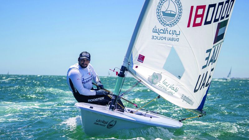 الامارات | عادل خالد يحرز برونزية في كأس العالم للشراع الحديث