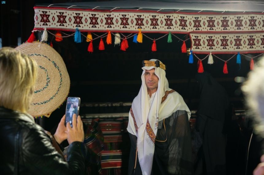 يوم التأسيس.. رحلة استكشاف تراث المملكة في الجناح السعودي بإكسبو الدوحة