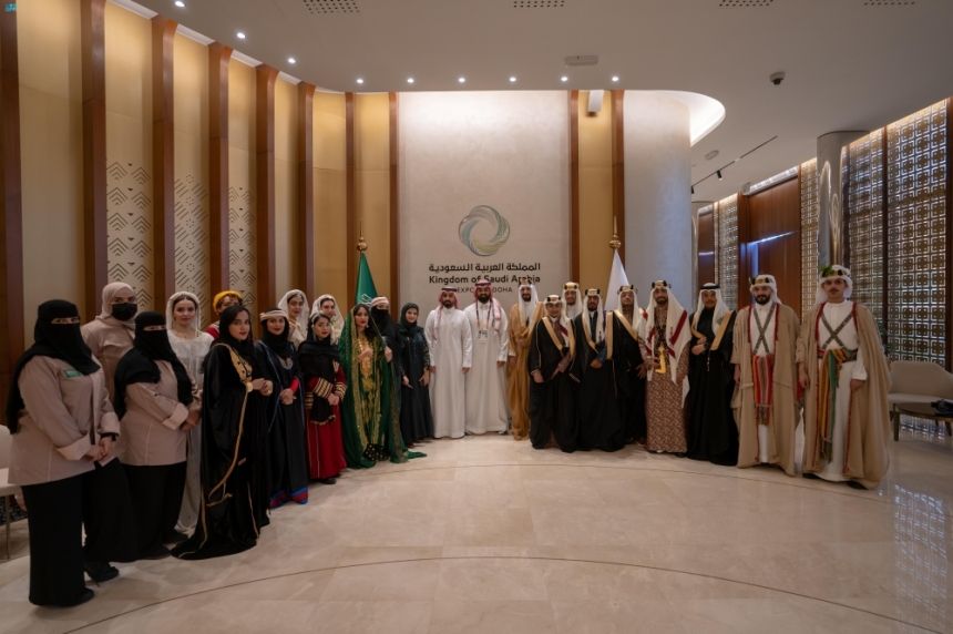 يوم التأسيس.. رحلة استكشاف تراث المملكة في الجناح السعودي بإكسبو الدوحة