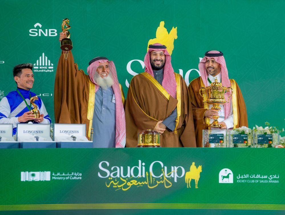 تحت رعاية خادم الحرمين.. ولي العهد يشرف حفل سباق "كأس السعودية"