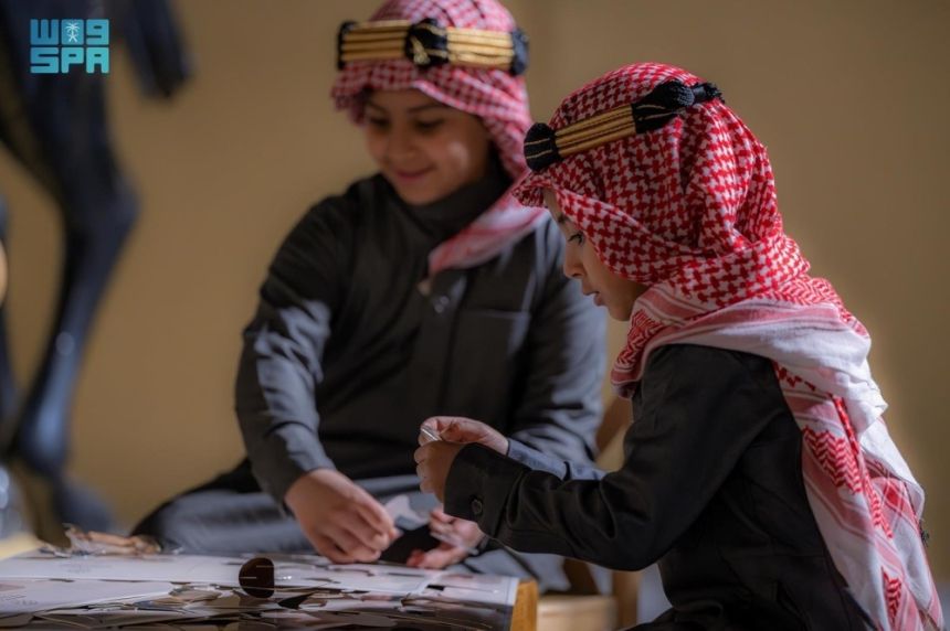 قرية التأسيس.. 4 أركان تفاعلية تثري تجارب أطفال تبوك