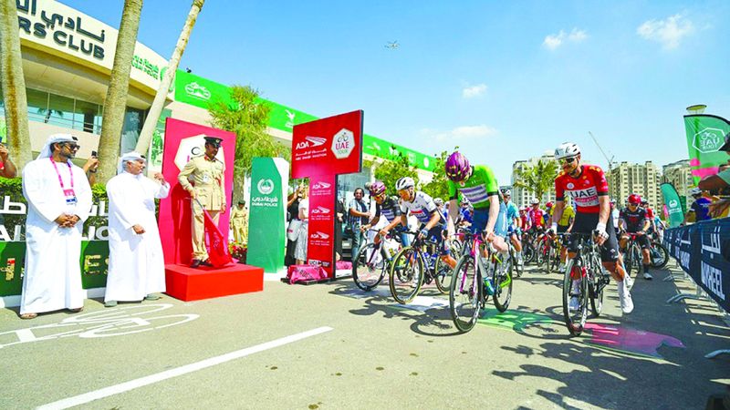 الامارات | الهولندي أولاف كوي بطلاً لمرحلة «الفجيرة» في طواف الإمارات