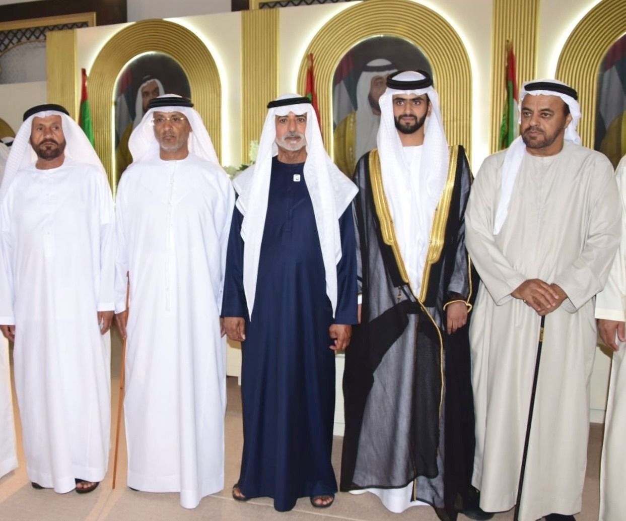 الامارات | نهيان بن مبارك يحضر أفراح الظاهري والفلاحي