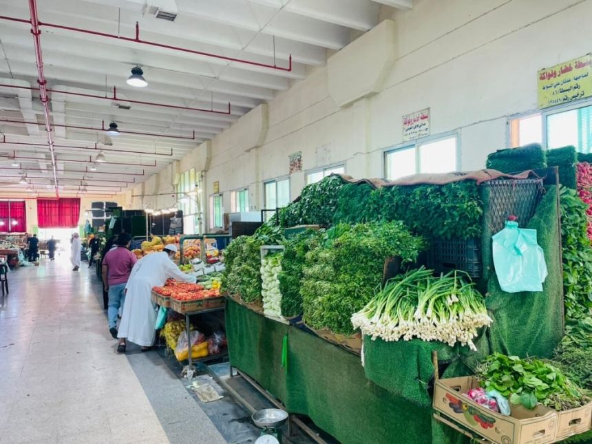 تعديل فترات حراج المنتجات الزراعية في أسواق النفع العام بالطائف