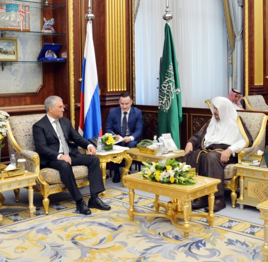 رئيس "الشورى" يعقد جلسة مباحثات مشتركة مع رئيس مجلس الدوما الروسي