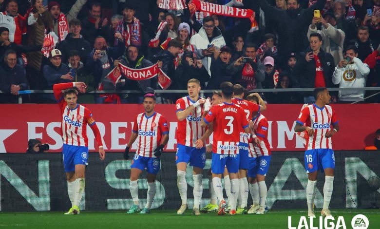 ترتيب الدوري الإسباني.. جيرونا يستعيد الوصافة من برشلونة