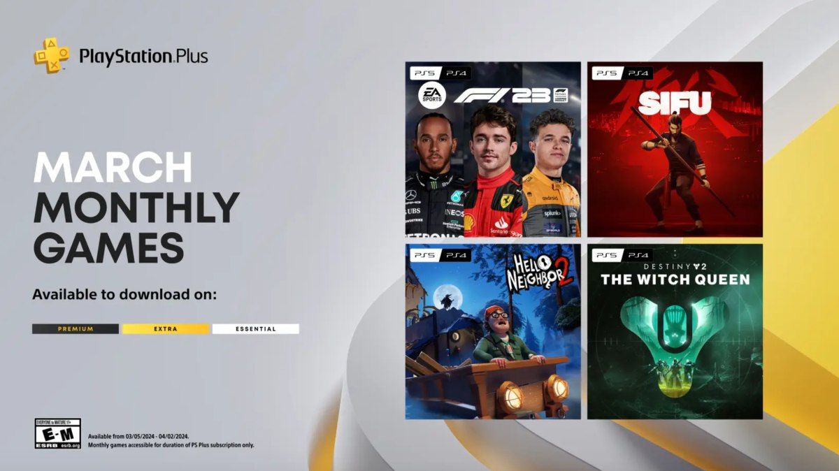 تكنولوجيا: ألعاب PlayStation Plus لشهر مارس تتضمن توسعة Sifu و Destiny 2: Witch Queen