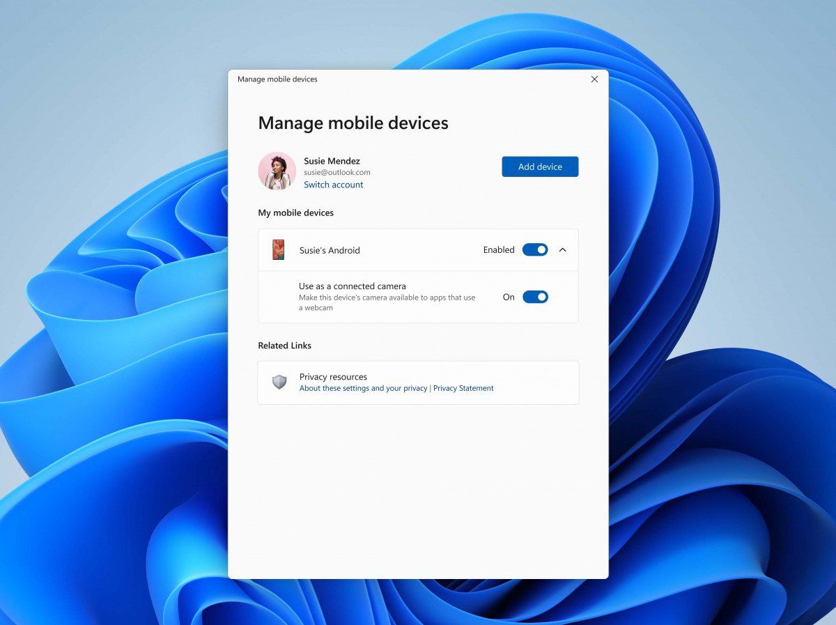 تكنولوجيا: ستتمكن من استخدام هاتف أندرويد الخاص بك ككاميرا ويب على نظام Windows 11