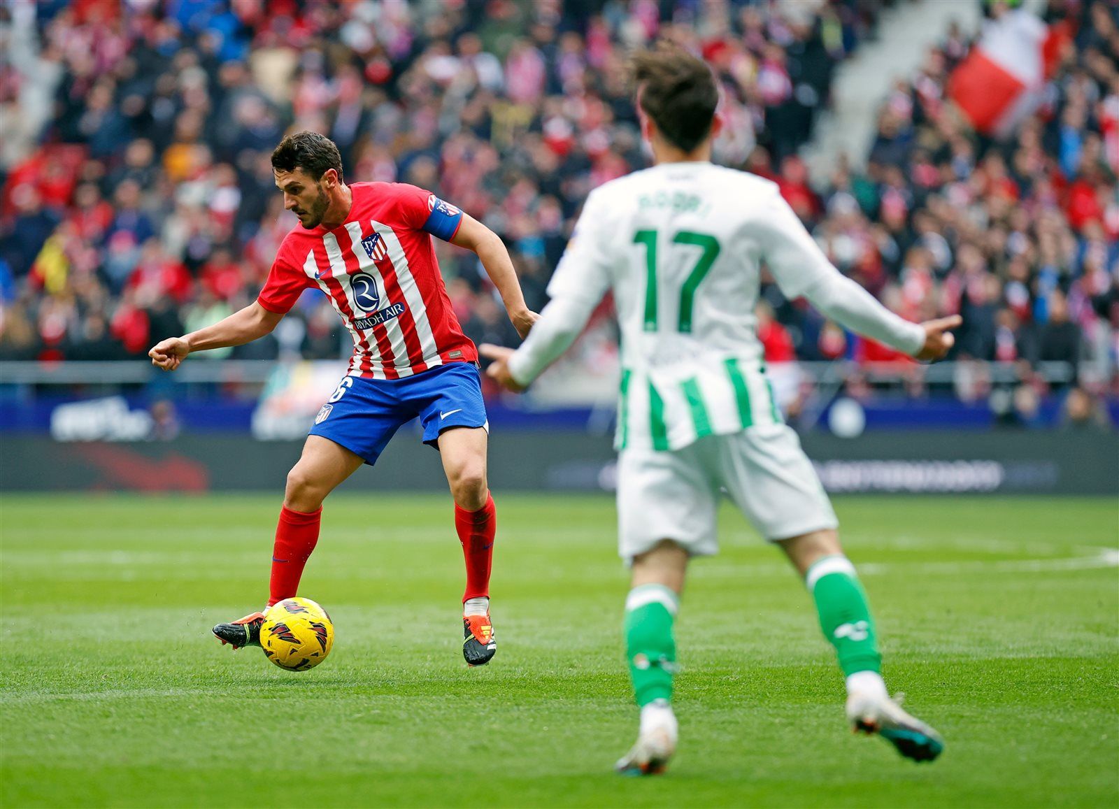 أتلتيكو مدريد يضرب بيتيس بثنائية في الدوري الإسباني