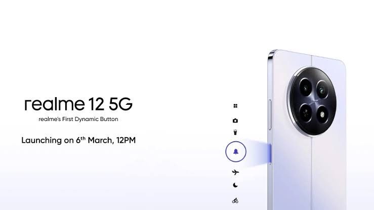 تكنولوجيا: إعلان تشويقي يكشف عن هاتف Realme 12 5G بزر ديناميكي قبل الإطلاق