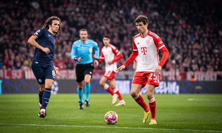 بايرن ميونخ يتأهل لربع نهائي دوري أبطال أوروبا بفوز ثمين على لاتسيو