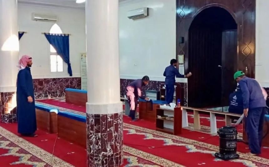 صور.. تجهيز 803 جامعًا ومسجدًا لاستقبال شهر رمضان بالحدود الشمالية