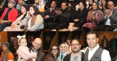 نجوم الفن والإعلام يشاهدون "حكايات تاء مربوطة" بنقابة الصحفيين.. صور