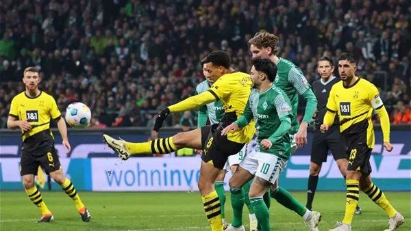 دورتموند يهزم فيردر بريمن في الدوري الألماني