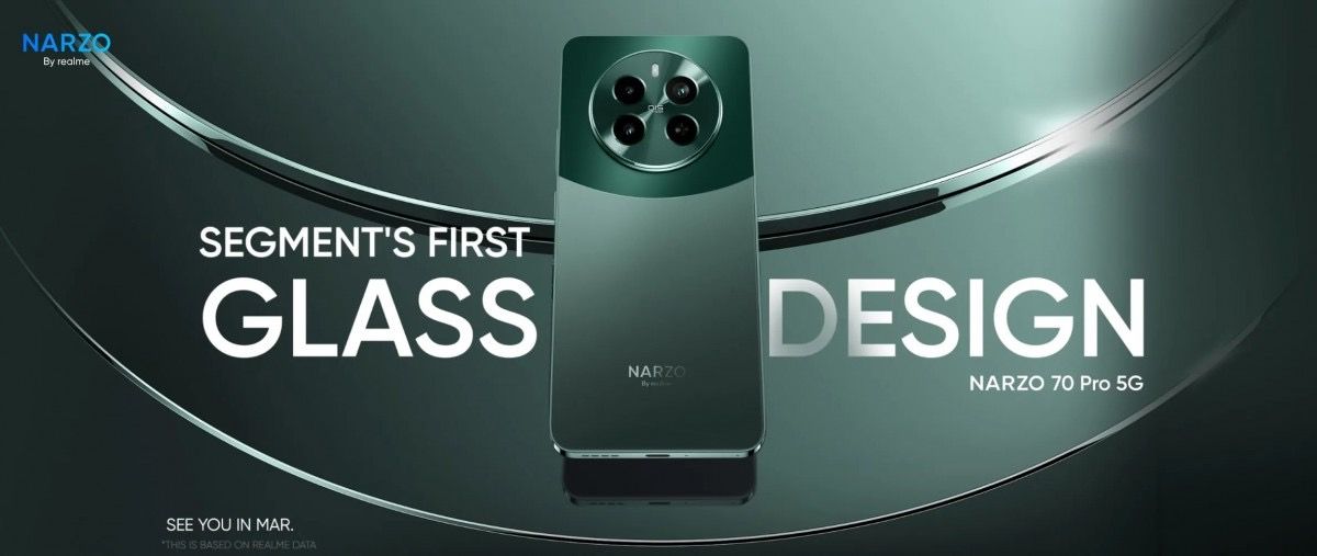 تكنولوجيا: تأكيد تصميم هاتف Realme Narzo 70 Pro 5G في أحدث إعلان تشويقي