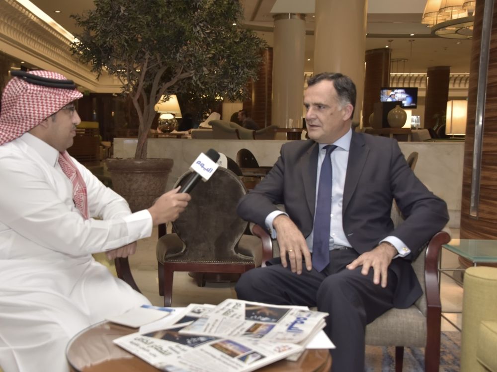 سفير الاتحاد الأوروبي بالمملكة لـ"اليوم": تطور المملكة الاقتصادي "مبهر"