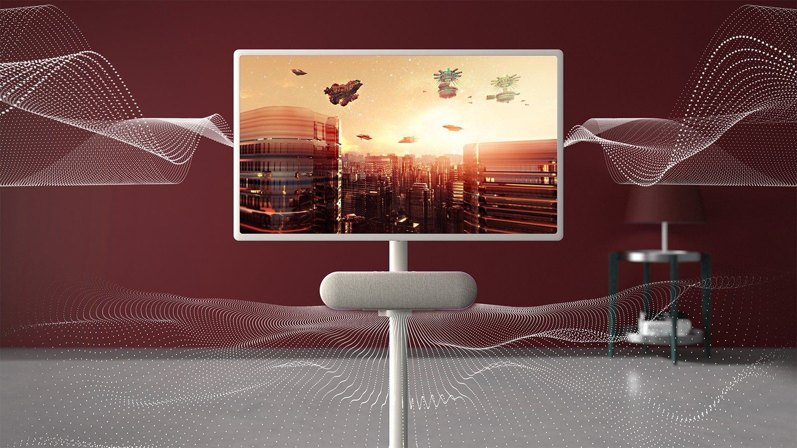 تكنولوجيا: ‏LG تطلق مكبر صوت StanbyME على شكل أقراص مع صوت صوت قوي مقابل 200 دولار