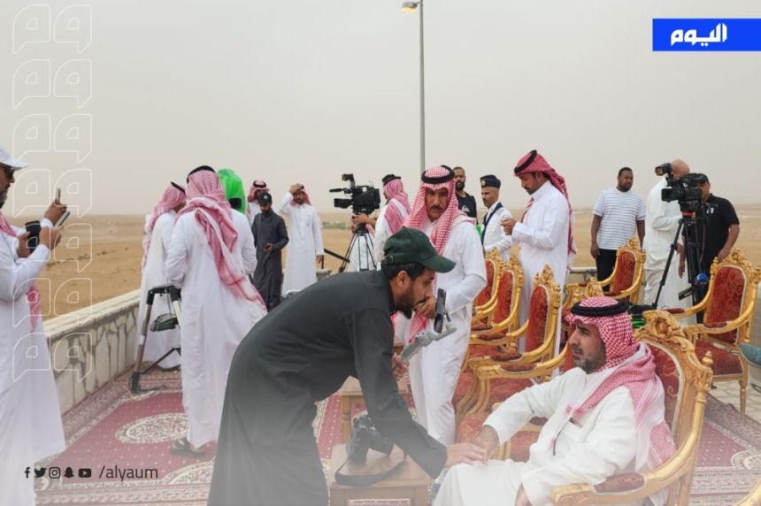 صور.. "اليوم" ترصد استعدادات مرصد تمير لتحري هلال رمضان