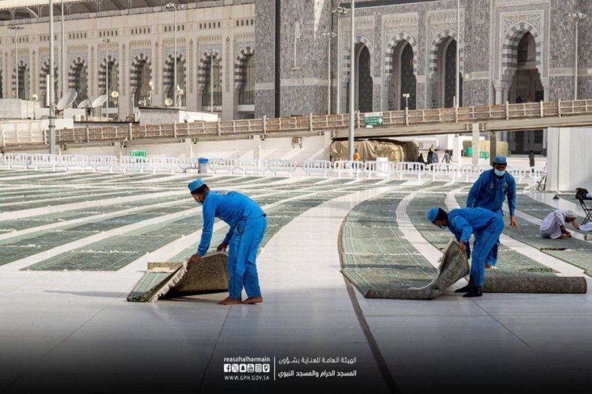 "شؤون الحرمين": بدء المرحلة التنفيذية لخطة موسم رمضان المبارك