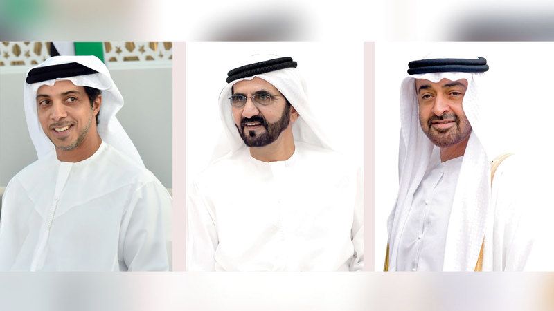 الامارات | رئيس الدولة ونائباه يتلقون برقيات تهنئة بحلول رمضان