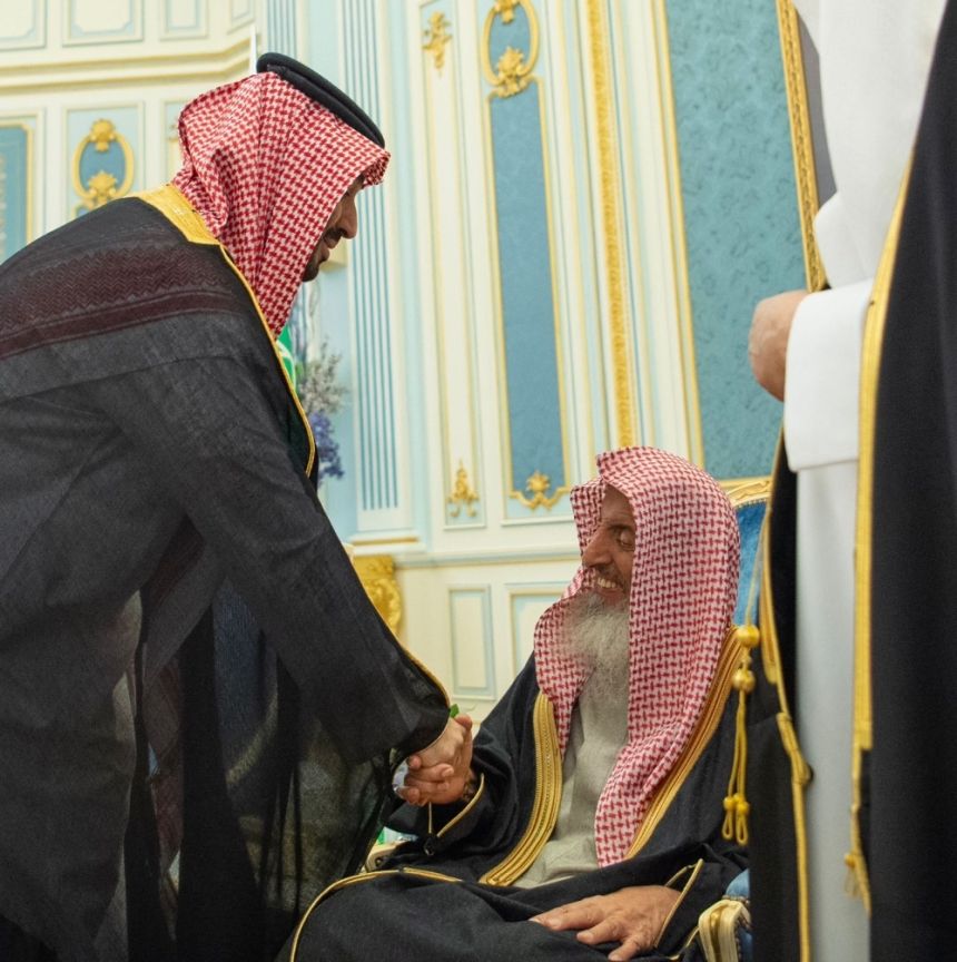 في قصر اليمامة.. ولي العهد يستقبل المهنئين بشهر رمضان المبارك