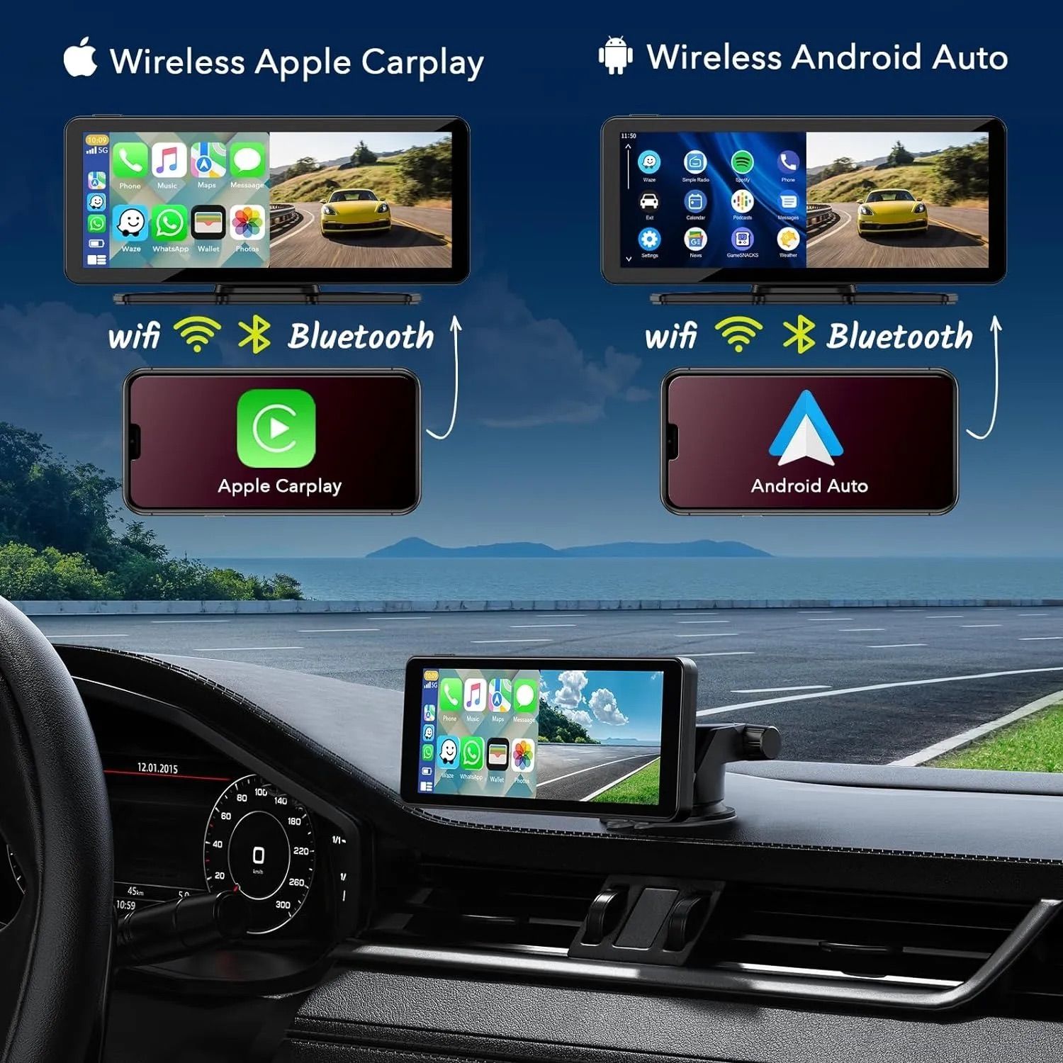 تكنولوجيا: إضافة Android Auto و CarPlay إلى أي سيارة أصبح أمرًا أسهل وأرخص وأفضل