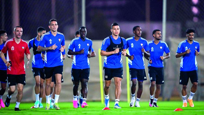 الامارات | المنتـخـب يتدرب في مـلعب «نيـويـورك» تحـضيراً لمواجهة اليمن