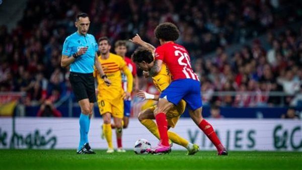 الدوري الإسباني.. برشلونة يتقدم على أتلتيكو مدريد بهدف في الشوط الأول