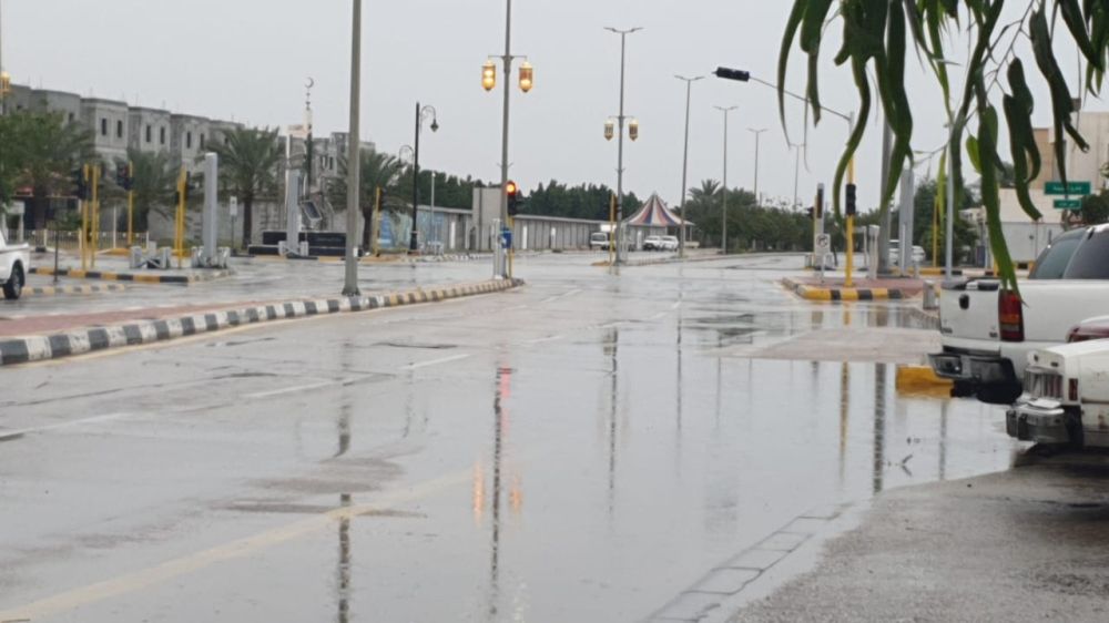 "الأرصاد": هطول أمطار غزيرة على العلا حتى الـ 9 مساءً