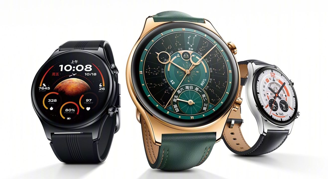 رسميًا الكشف عن ساعة HONOR Watch GS 4 المطلية بالذهب الحقيقي