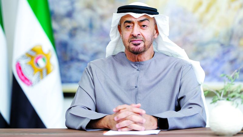 الامارات | رئيس الدولة: ضرورة التحرك الدولي الجاد والفاعل لحماية المدنيين في غزة