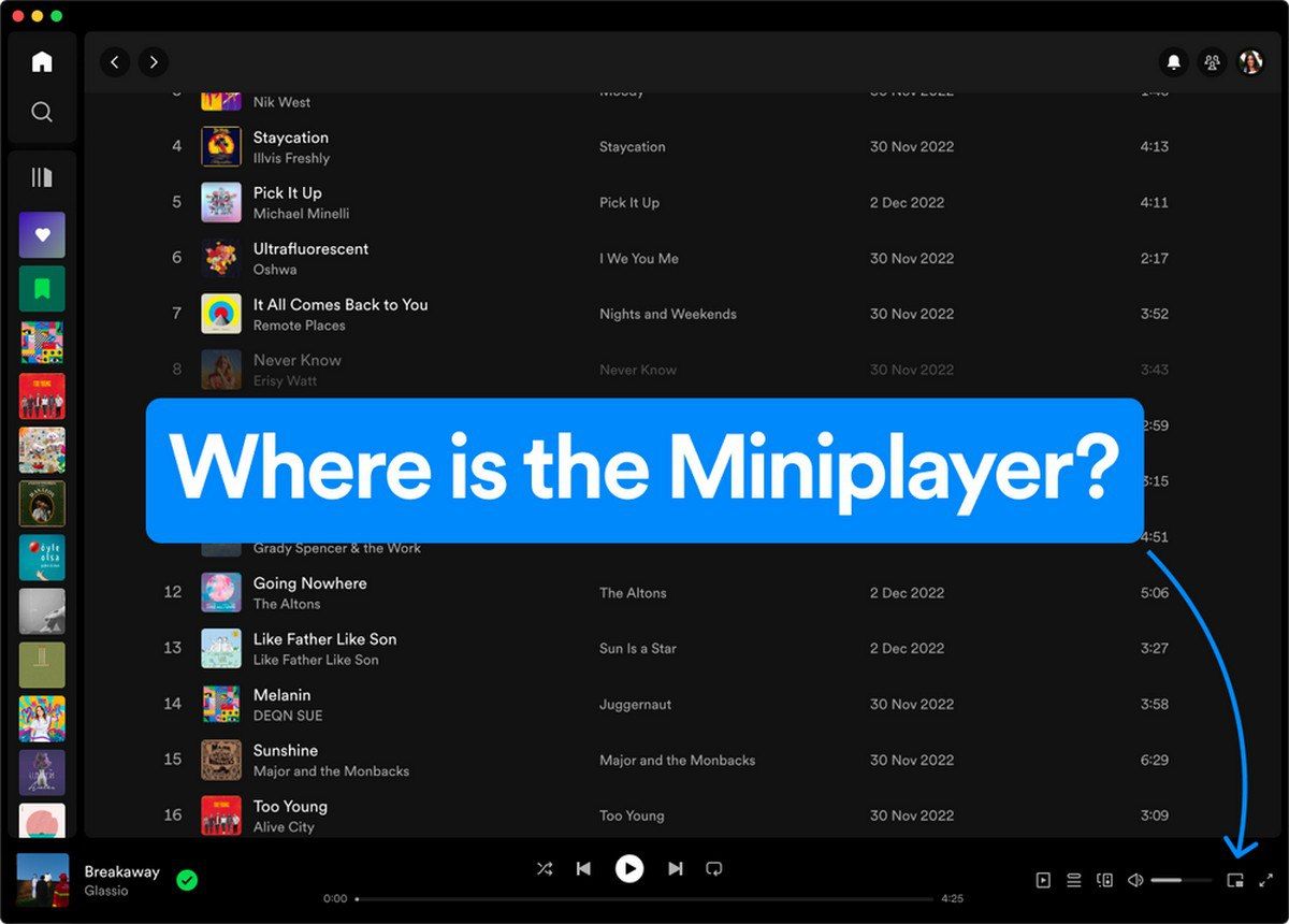 تكنولوجيا: سبوتيفاي تطلق مشغل Miniplayer لنظامي Mac وWindows