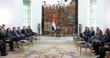الرئيس السيسى يستقبل وفد مجلس النواب الأمريكى برئاسة الجمهورى "أوجست فلوجر"