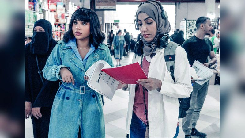الامارات | نهلة الفهد: مسلسل «منت رايق» مغامرة جميلة