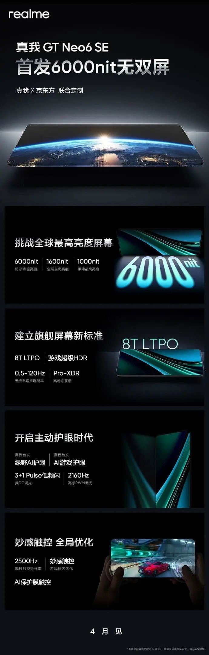 تكنولوجيا: هاتف REALME GT NEO 6 SE يحصل على شهادة TENAA ليتم الكشف عن التصميم