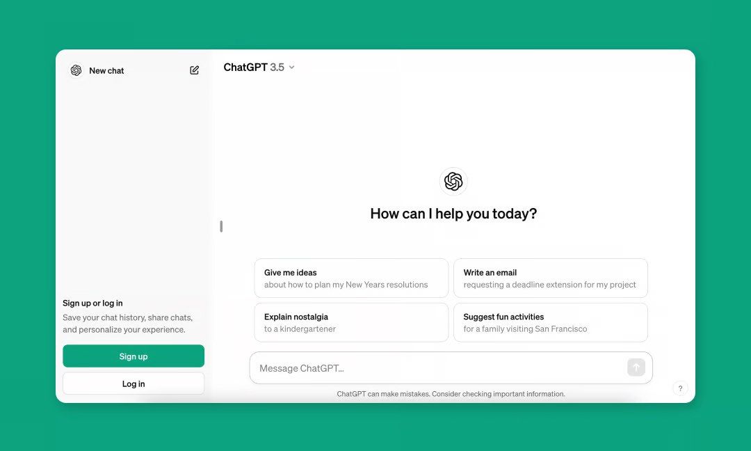 تكنولوجيا: يمكنك الآن استخدام ChatGPT بدون حساب