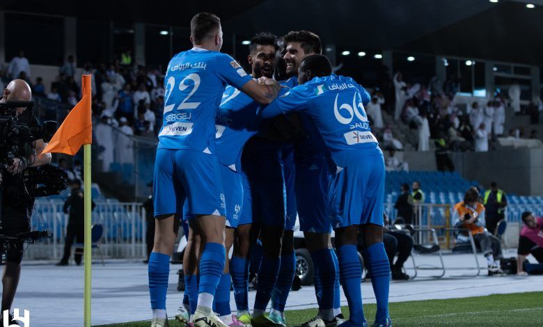 الهلال يضرب الأخدود بثلاثية في الدوري السعودي
