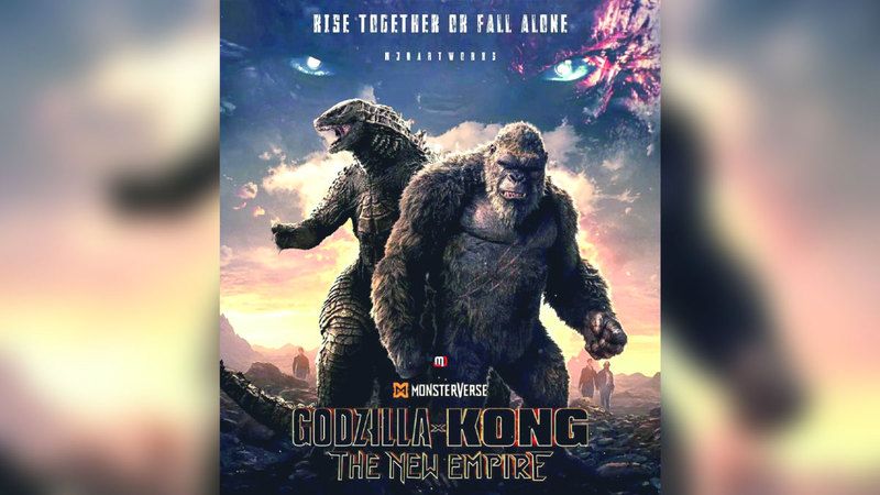 فيلم «غودزيلا x كونغ» يتصدّر شباك التذاكر