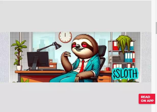 حصيلة Slothana تبلغ 2.1 مليون دولار خلال 3 أيام، فهل هي عملة الميم المنتظرة بقوّة على بلوكتشين سولانا؟