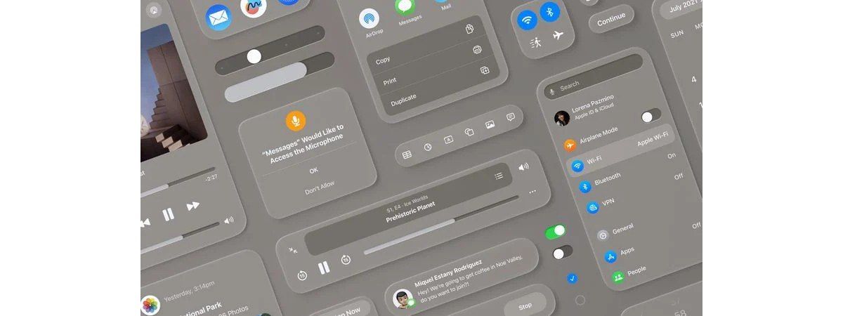 تكنولوجيا: إليك ما قد يبدو عليه التصميم الجديد لنظام iOS 18 والذي يُشاع أنه يشبه VisionOS