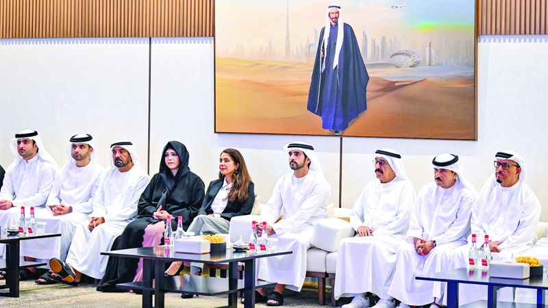 الامارات | حمدان بن محمد يشهد محاضرة «أنماط الحياة الصحية في المجتمعات المترابطة»