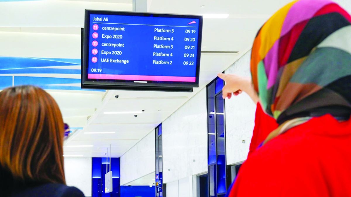 الامارات | سيناريو جديد لتشغيل القطارات على الخط الأحمر لمترو دبي