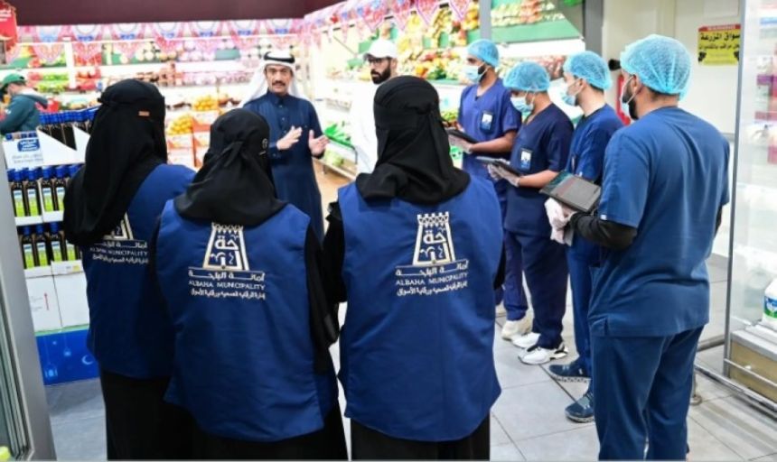 أمانة الباحة تكثف جولاتها الرقابية الصحية قبل عيد الفطر