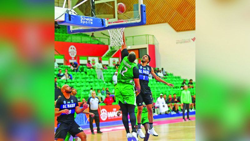 الامارات | شباب الأهلي يدشن «نهائي السلة» بفوز صعب على النصر