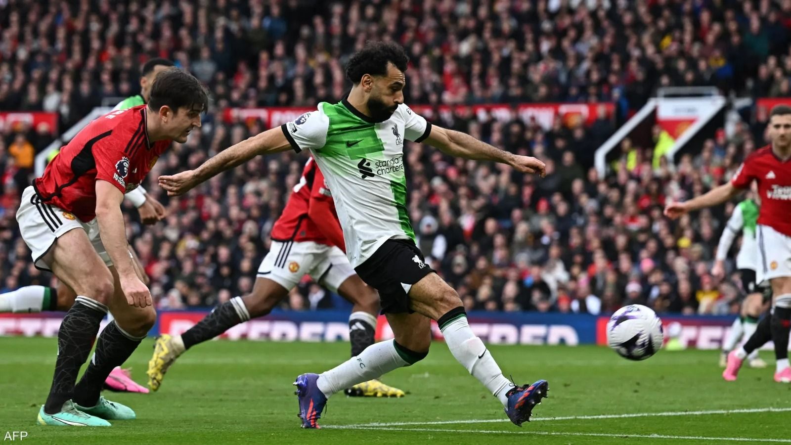 الامارات | محمد صلاح يحطم 3 ارقام قياسية في أمسية تعادل ليفربول ومانشستر يونايتد