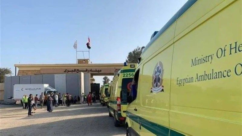 عبور 40 مصابًا فلسطينيًا ميناء رفح البري