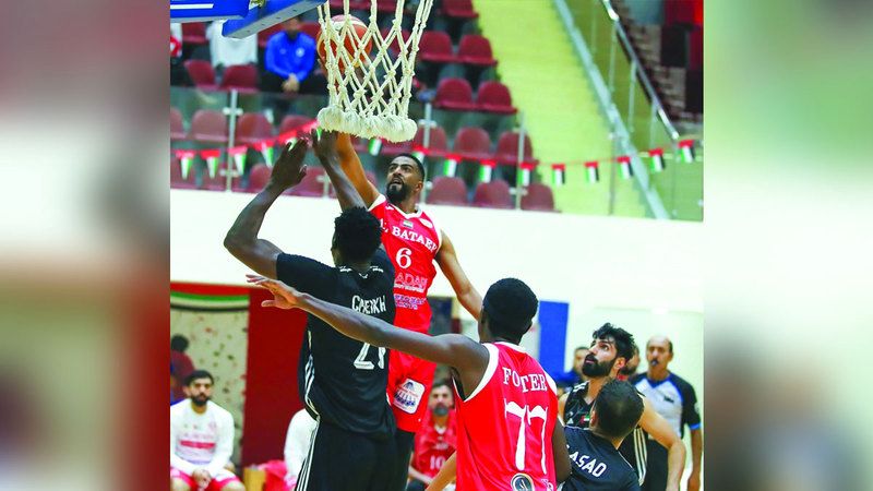 الامارات | «نقطة» تمنح البطائح برونزية دوري السلة