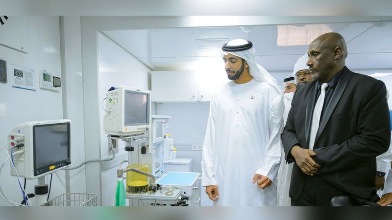 الامارات | افتتاح مستشفى الإمارات الميداني في تشاد لدعم اللاجئين السودانيين