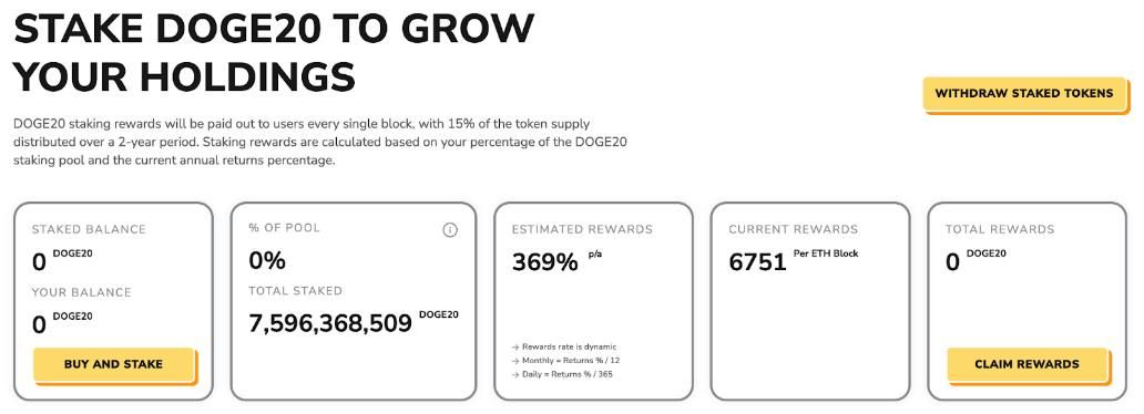 اقتراب نهاية مرحلة اكتتاب عملة DOGE20؛ فهل ستُصبح عملة الميم التالية الأكثرَ رَوَاجاً؟